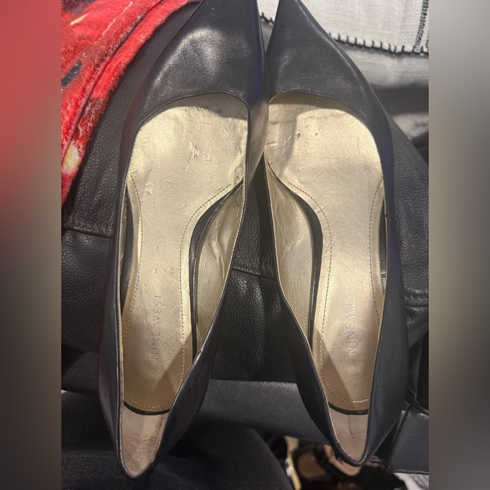 Nine West Black Heels Classic Elegance